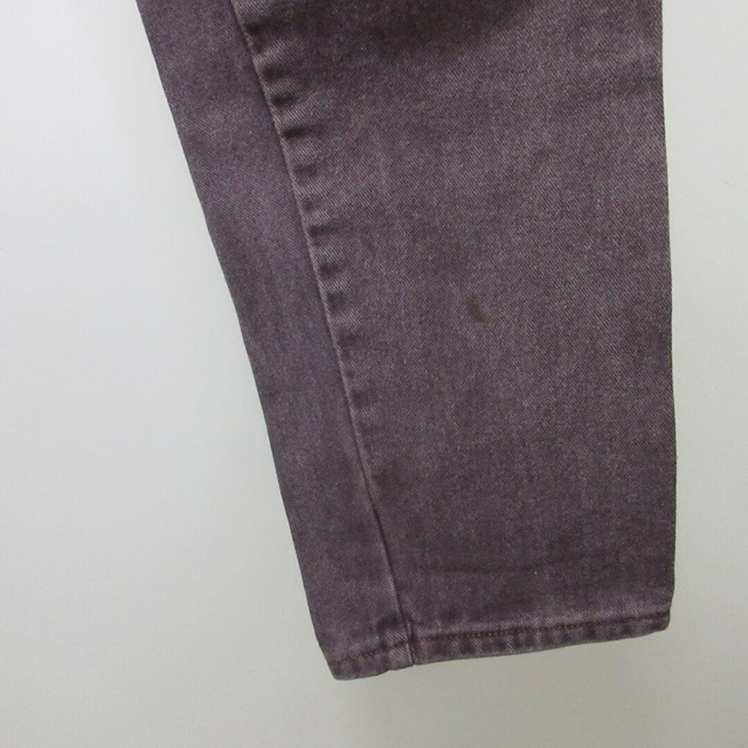 ラングラー 90ｓ ヴィンテージ デニムパンツ ジーンズ USA製 薄紫 約S 5