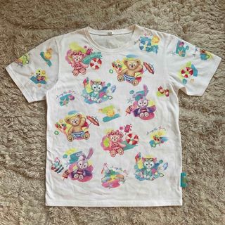 ディズニー(Disney)のディズニー公式　ダッフィーフレンズ　サニーファン　Tシャツ　M 完売品　(シャツ/ブラウス(半袖/袖なし))