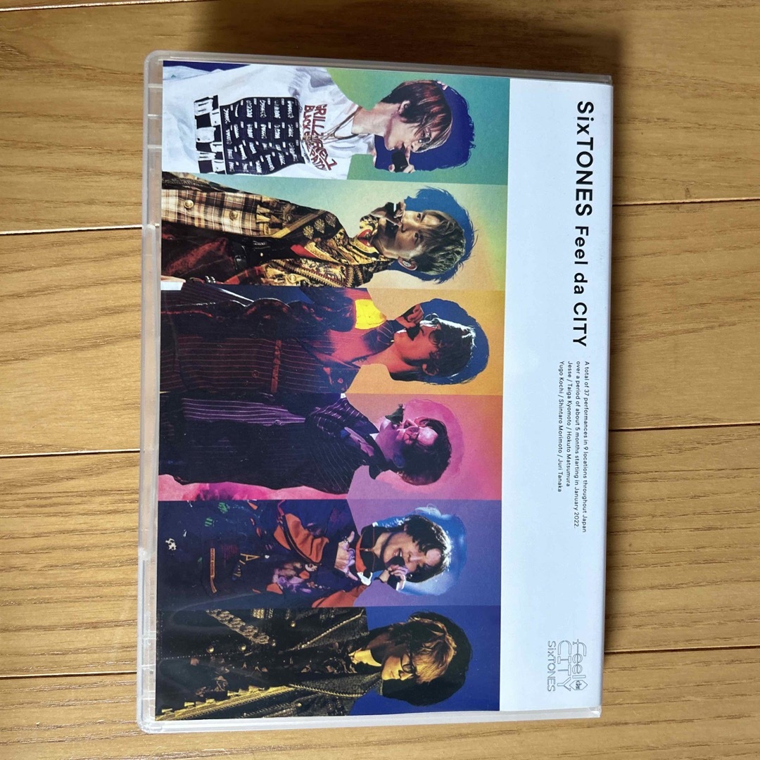 SixTONES／Feel da CITY DVD 通常盤（ＤＶＤ）