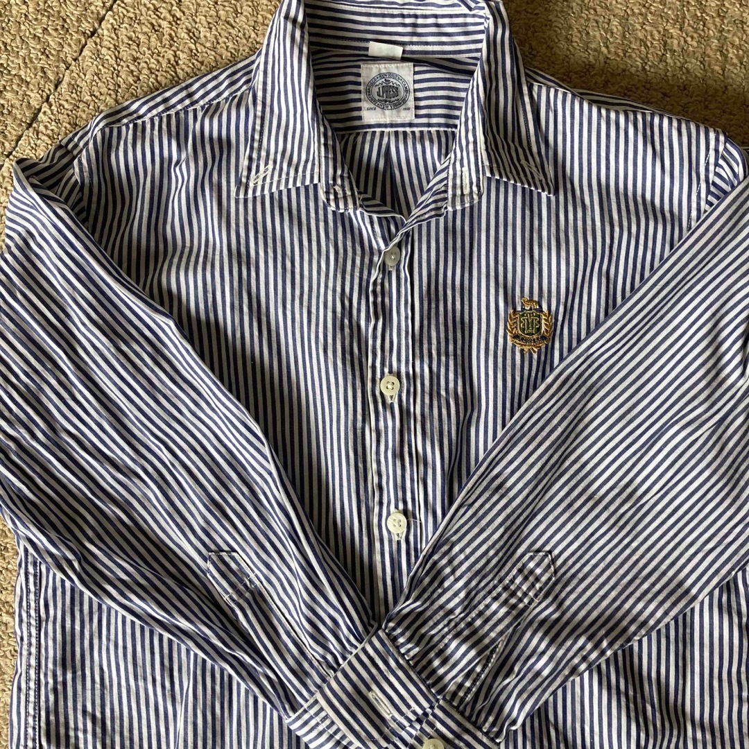 ラルフローレンの濃紺ジャケット、ワイシャツ と Ｊ.ｐｒｅｓｓのパンツセット