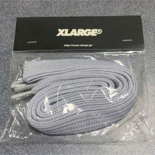 エクストララージ(XLARGE)のXLARGE ミタスニーカーズ ファットシューレース グレー 靴紐 非売品(その他)