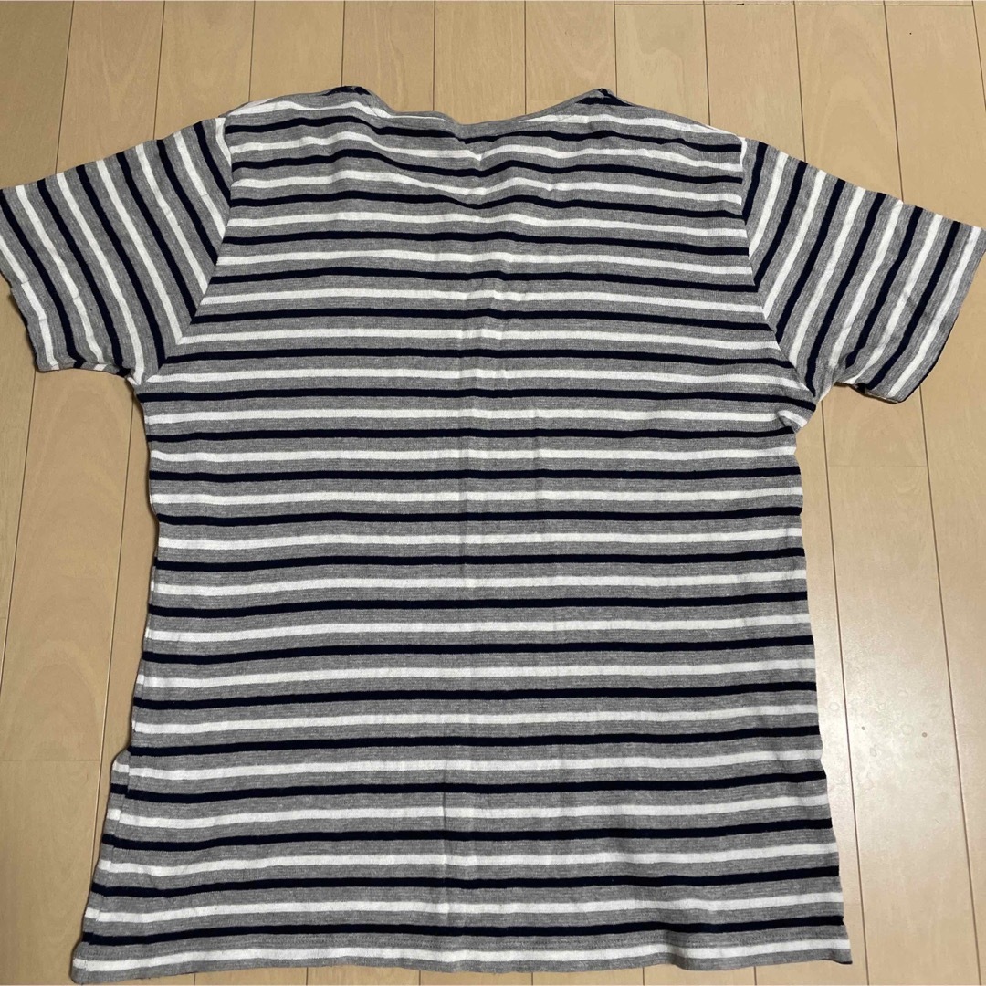 APPLEBUM(アップルバム)のSQUARE スクエア　ボーダー　Tシャツ メンズのトップス(Tシャツ/カットソー(半袖/袖なし))の商品写真