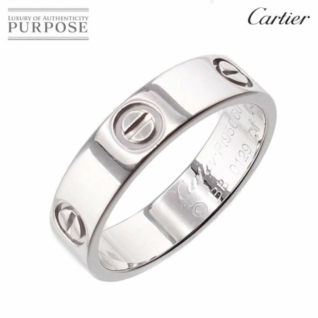 カルティエ Cartier ラブ #60 リング Pt プラチナ 指輪 VLP 90199815