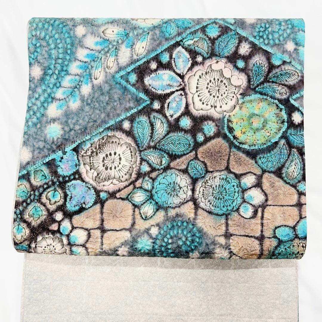 作家もの 辻ヶ花の袋帯 着物 - 着物