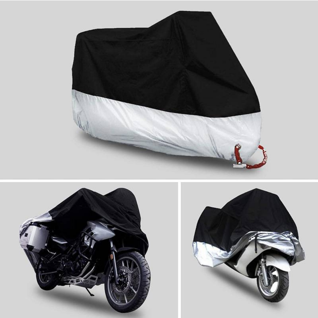 バイクカバー 厚手 XL オートバイ 防水 自転車カバー 収納袋付き 未使用 自動車/バイクのバイク(その他)の商品写真