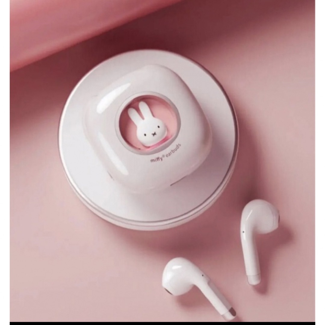 miffy(ミッフィー)のミッフィー Bluetooth ワイヤレスイヤホン miffy イヤフォン スマホ/家電/カメラのオーディオ機器(ヘッドフォン/イヤフォン)の商品写真