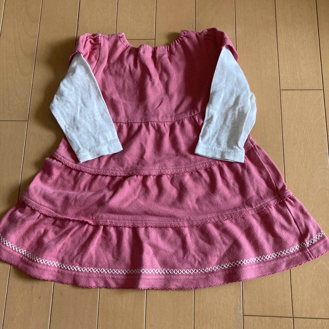 3can4on(サンカンシオン)の90センチ　2枚セット キッズ/ベビー/マタニティのキッズ服女の子用(90cm~)(ワンピース)の商品写真