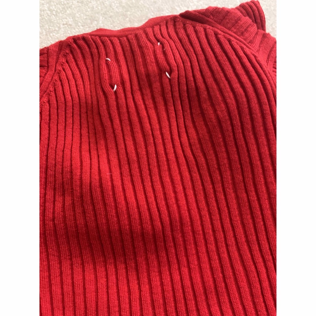 Maison Margiela リブニットロングカーディガン ワンピース