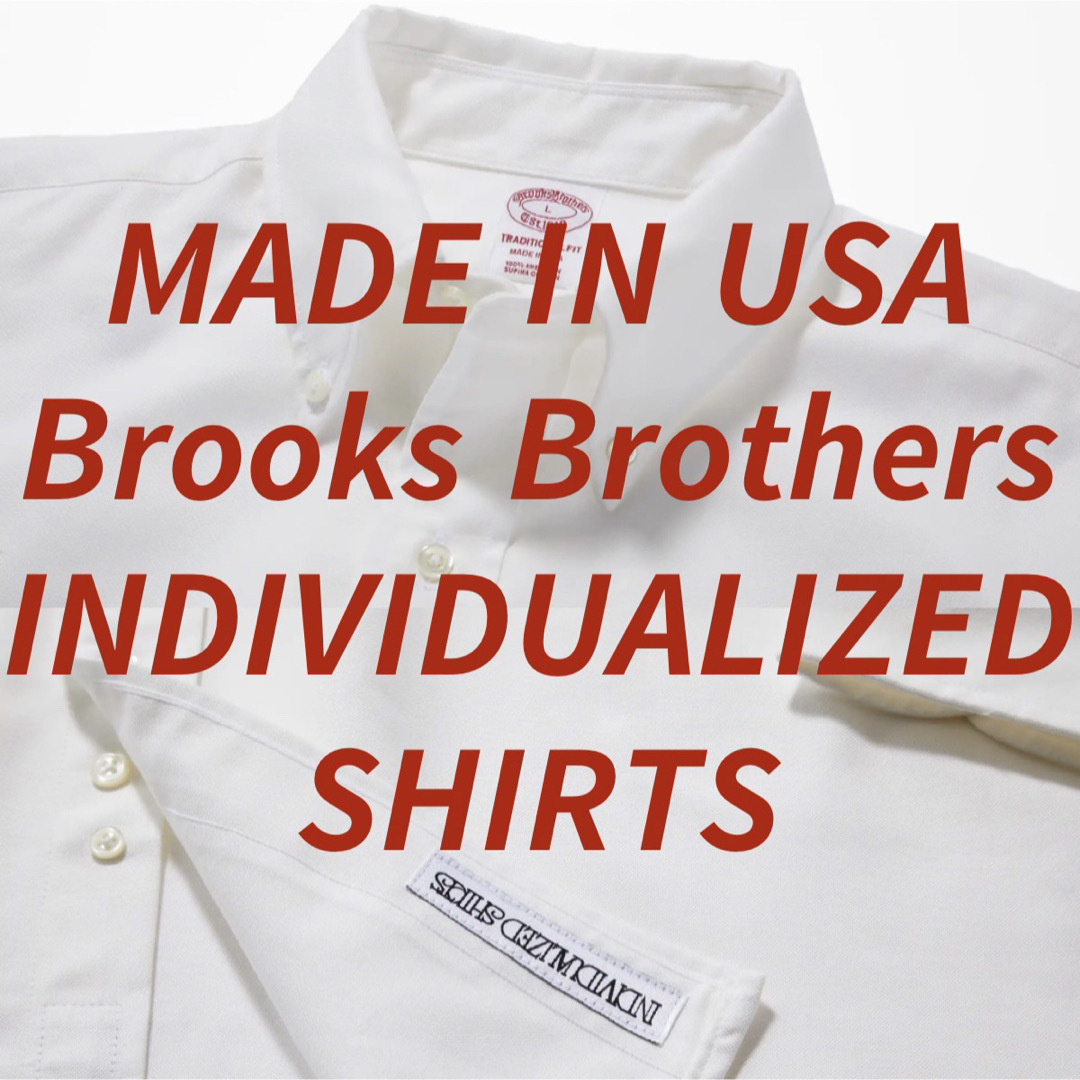 M 伊勢丹限定 ブルックスブラザーズ INDIVIDUALIZED SHIRTS