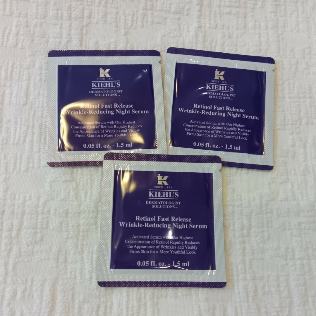 Kiehl's(キールズ)のキールズ DS RTN ナイトコンセントレート サンプル コスメ/美容のスキンケア/基礎化粧品(美容液)の商品写真