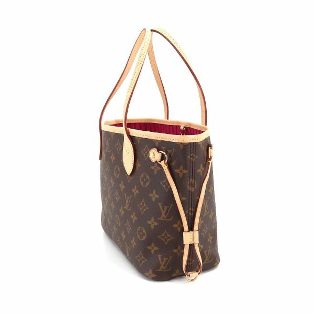 未使用 展示品 ルイ ヴィトン LOUIS VUITTON モノグラム ネヴァーフル PM トート バッグ ブラウン ピヴォワンヌ M41245 RFID VLP 90204502