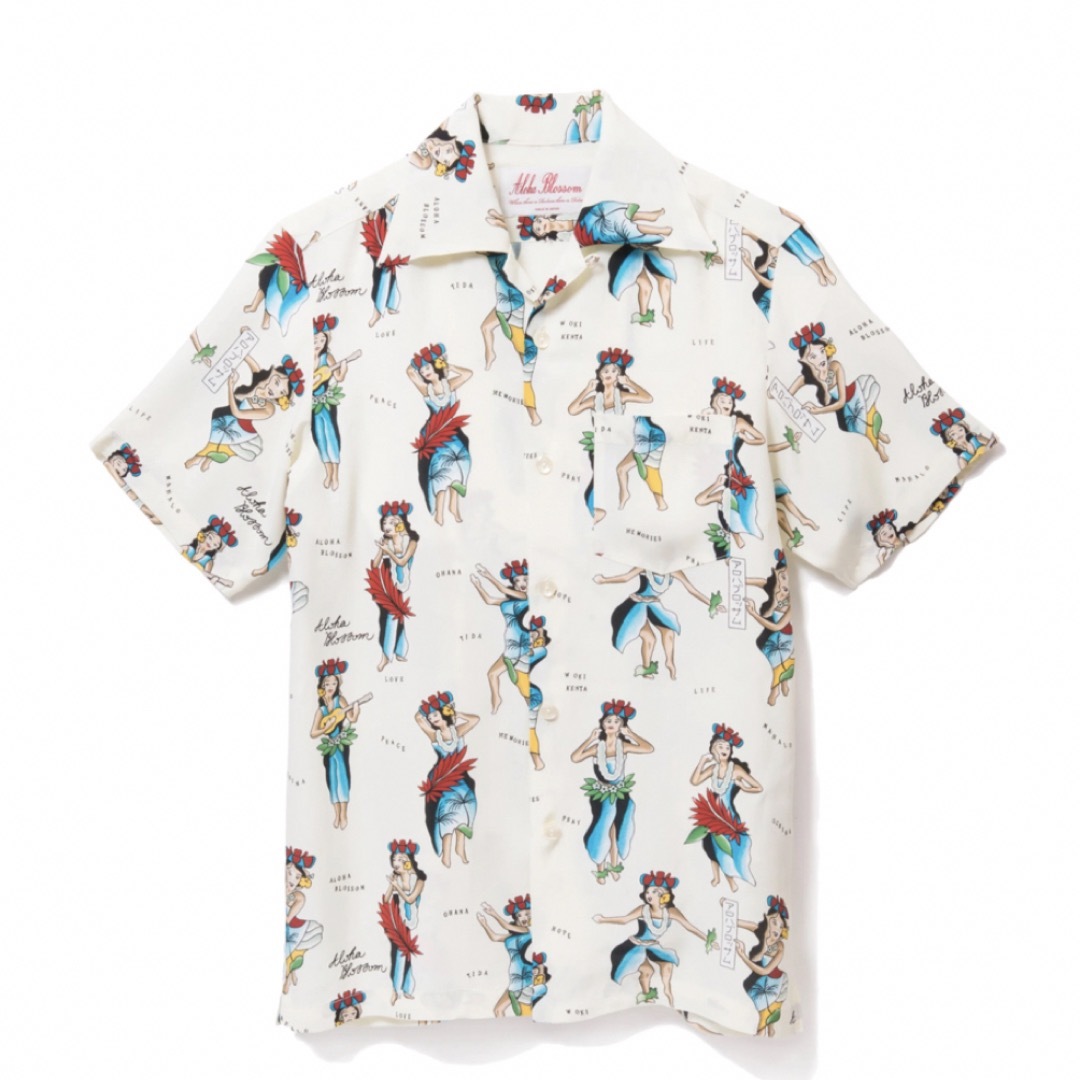 ALOHA BLOSSOM ALOHA SHIRTS HULA GIRL