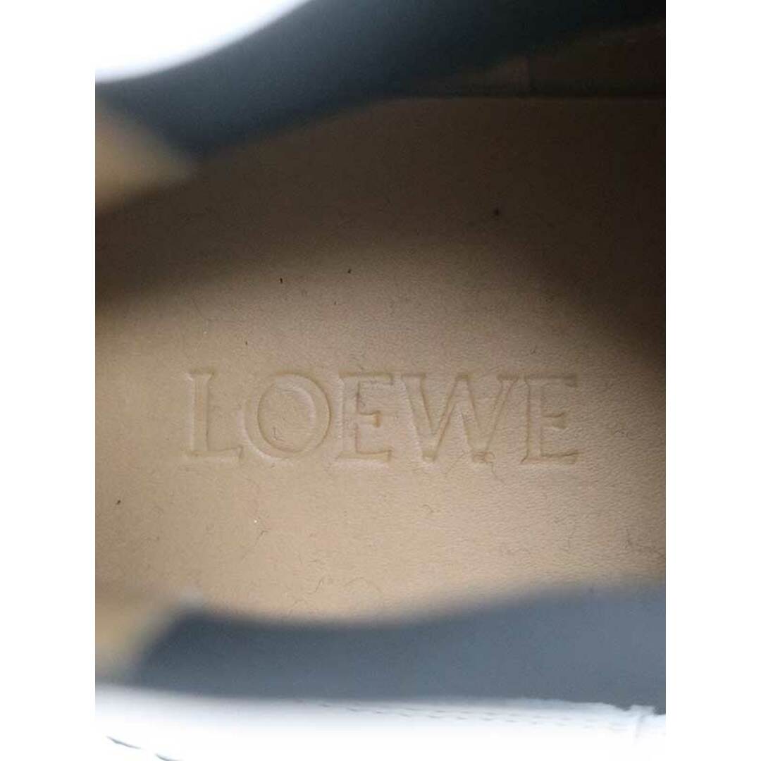 LOEWE ロエベ CHELSEA BOOT サイドゴアチェルシーブーツ ホワイト 42