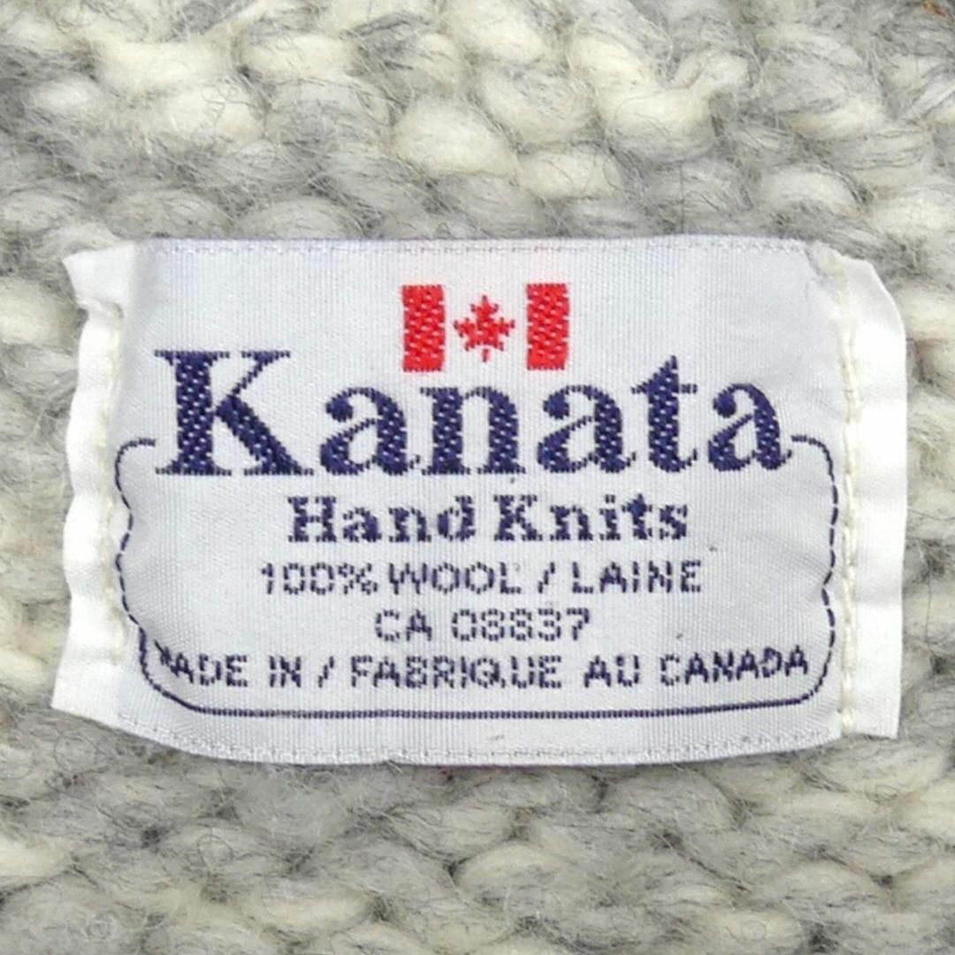 KANATA - カウチン セーター kanata ニット XL カナダ製 カナタ HN1894