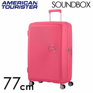 サムソナイト(Samsonite)の(K02001)新品 アメリカンツーリスター サウンドボックス 77cm ピンク(スーツケース/キャリーバッグ)