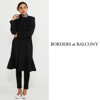 BORDERS at BALCONY - 極美品 ボーダーズアットバルコニー ラッフル