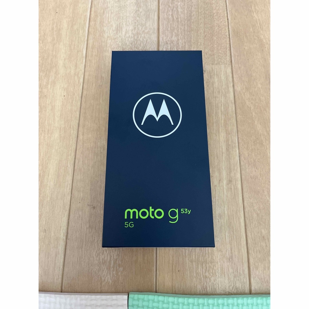 【新品】motorola moto g53y 5G アークティックシルバー