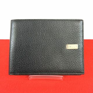 バリー(Bally)のバリー 2つ折り財布　レザー　ブラック　メンズ(折り財布)