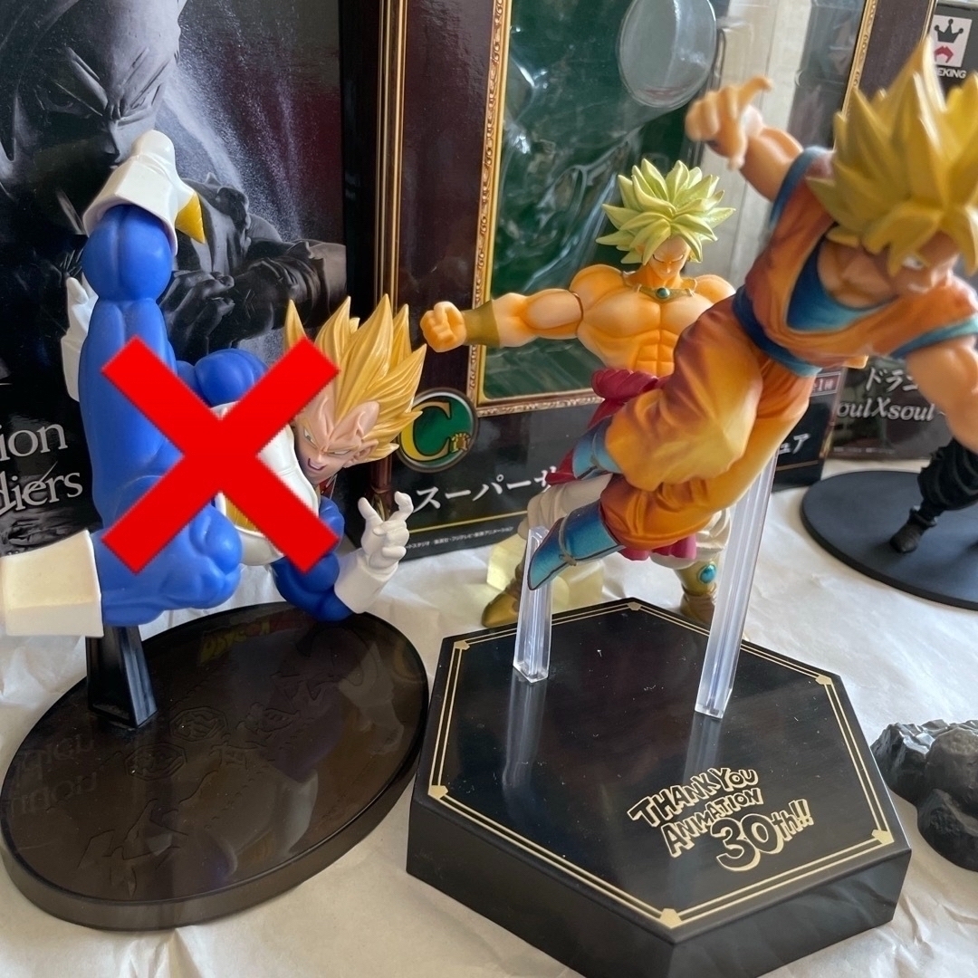 ドラゴンボール(ドラゴンボール)の早いもの勝ち　全5体　ドラゴンボール　フィギュアまとめてセットで ハンドメイドのおもちゃ(フィギュア)の商品写真