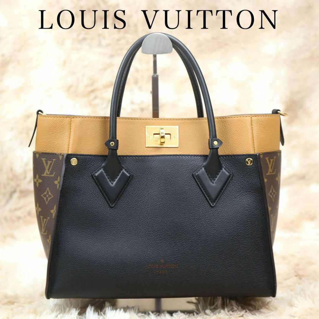 LOUIS VUITTON - 超美品✨ルイヴィトン オンマイサイド MM ノワール