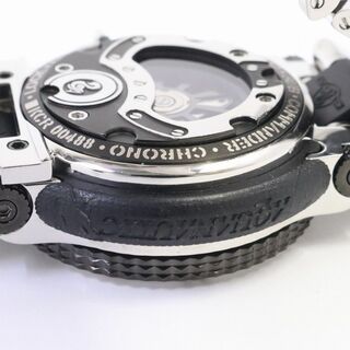 アクアノウティック キングクーダ 自動巻き メンズ 腕時計 デイデイト シルバー文字盤 純正SSベルト 交換用ベゼル付