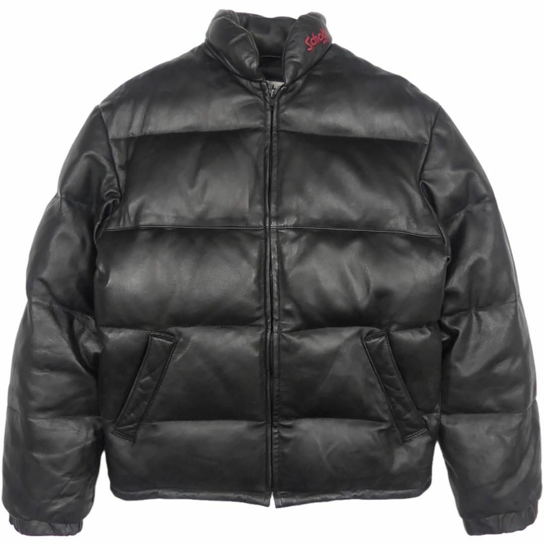 Schott LEATHER DOWN JACKET 36