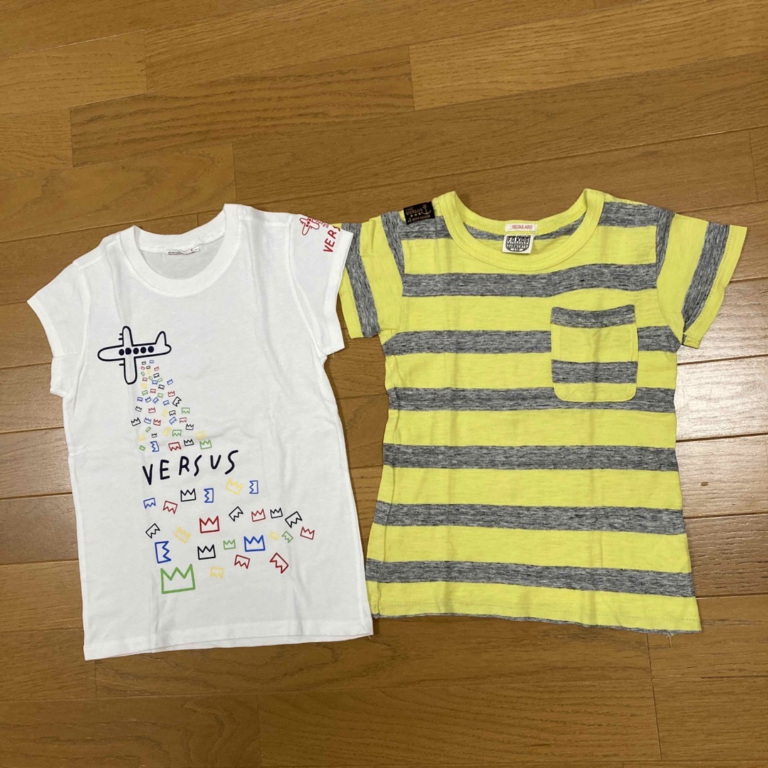 F.O.KIDS(エフオーキッズ)のTシャツ　2枚　セット　110 キッズ/ベビー/マタニティのキッズ服男の子用(90cm~)(Tシャツ/カットソー)の商品写真