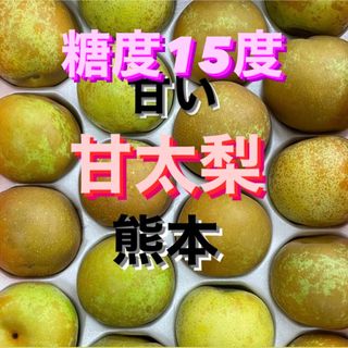 秋梨梨　9玉　箱込み3キロ　秀品(フルーツ)