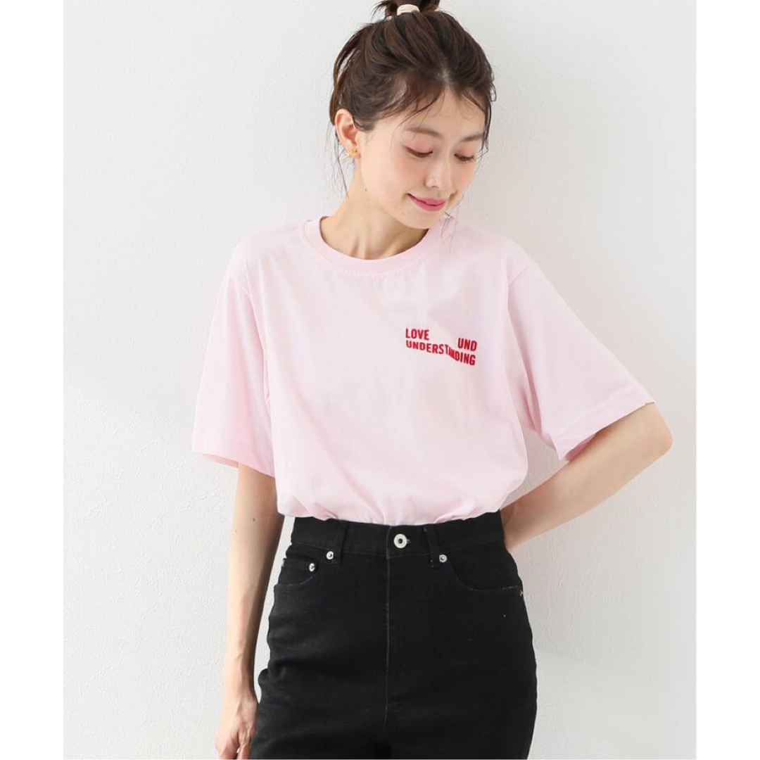 BAUM UND PFERDGARTEN(バウムウンドヘルガーデン)のBAUM UND PFERDGARTEN Love Logo TEE レディースのトップス(Tシャツ(半袖/袖なし))の商品写真