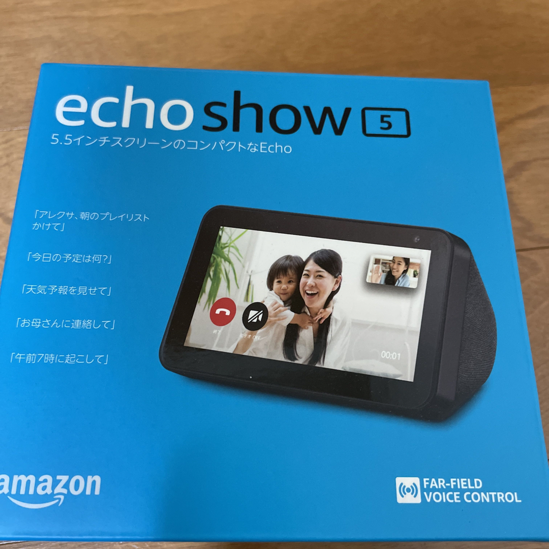 Amazon(アマゾン)のEcho Show 5 (エコーショー5) 第1世代 スマホ/家電/カメラのオーディオ機器(スピーカー)の商品写真