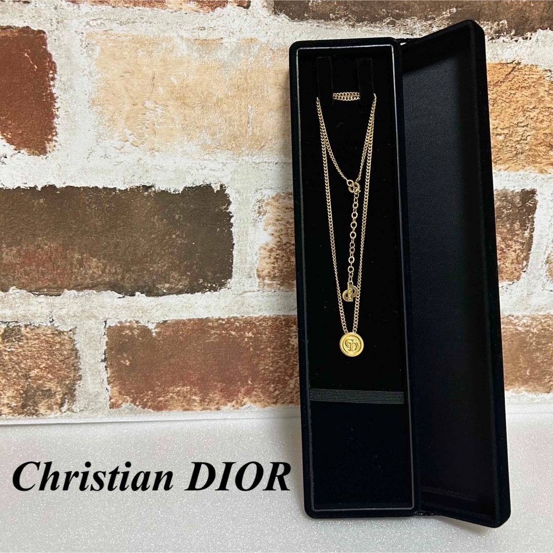 希少 Christian DIOR コインネックレス VINTAGE 正規品 - ネックレス