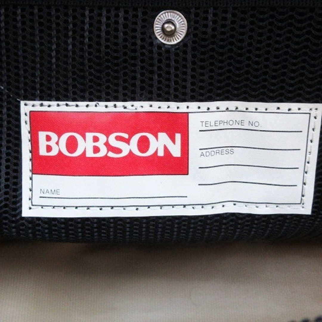 ボブソン BOBSON メッセンジャーバッグ ショルダーバッグ 刺繍 ベージュ 7