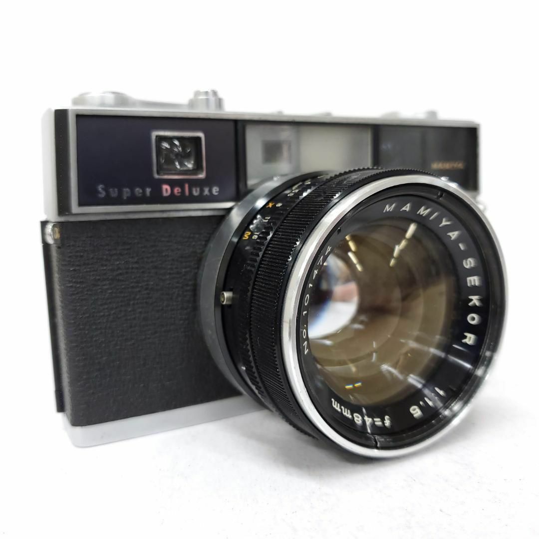 【動作確認済】 MAMIYA Super Deluxe d0912-16x y スマホ/家電/カメラのカメラ(フィルムカメラ)の商品写真