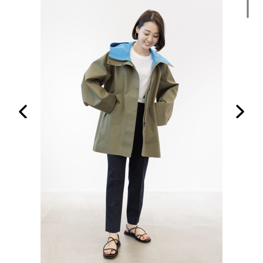 UNIQLO - UNIQLO MARNI ブロックテックハーフコート カーキの通販 by
