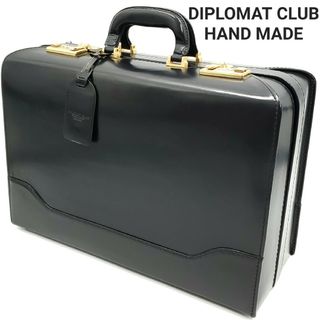 ディプロマット(diplomat)の本革ハンドメイド◆DIPLOMAT CLUB◆オールレザートランク黒 M717(ビジネスバッグ)