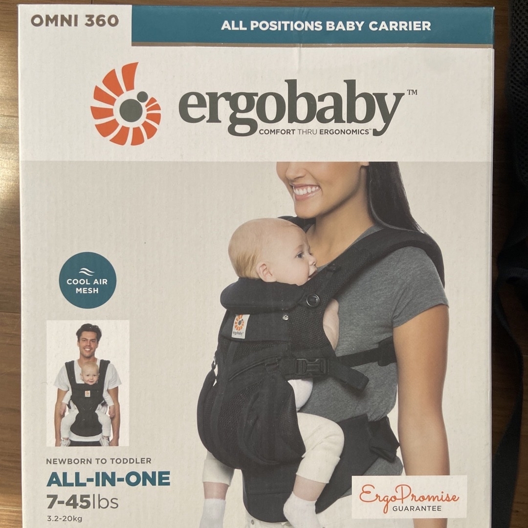 Ergobaby - 【上位モデル】エルゴベビー OMNI360 cool Air mesh【美品 ...