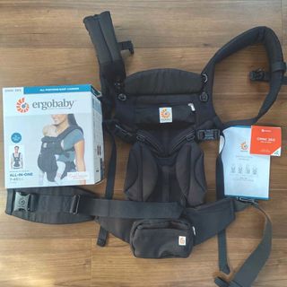 エルゴベビー(Ergobaby)の【上位モデル】エルゴベビー　OMNI360 cool Air mesh【美品】(抱っこひも/おんぶひも)