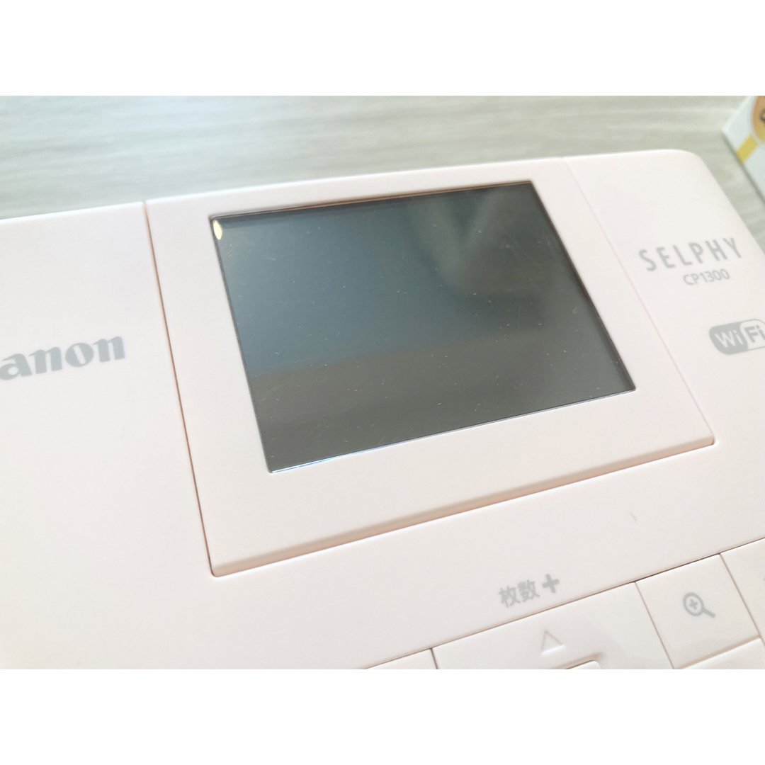 Canon(キヤノン)のCanon CP1300 SELPHY ピンク スマホ/家電/カメラのPC/タブレット(PC周辺機器)の商品写真