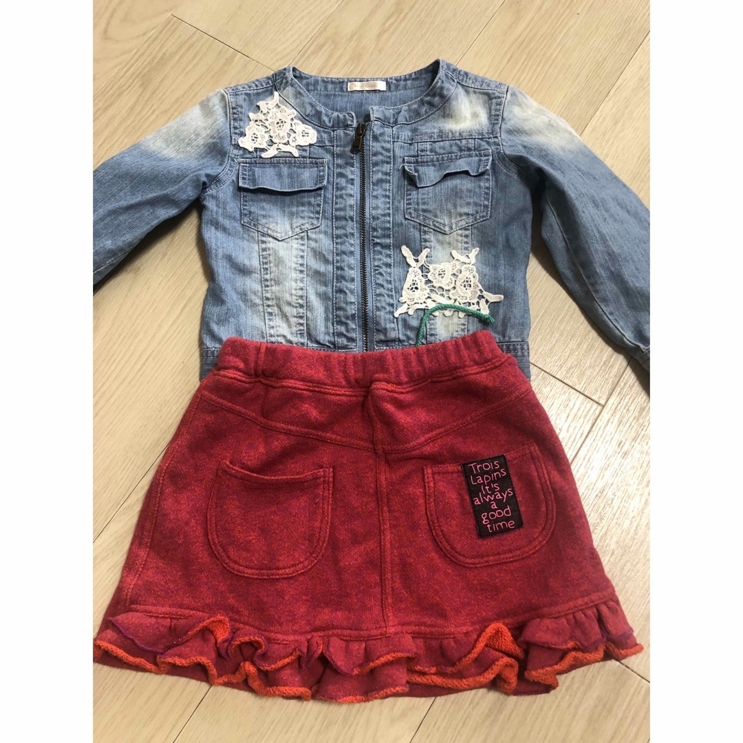 イタリアブランドmissgrantジャケット110cm キッズ/ベビー/マタニティのキッズ服女の子用(90cm~)(ジャケット/上着)の商品写真