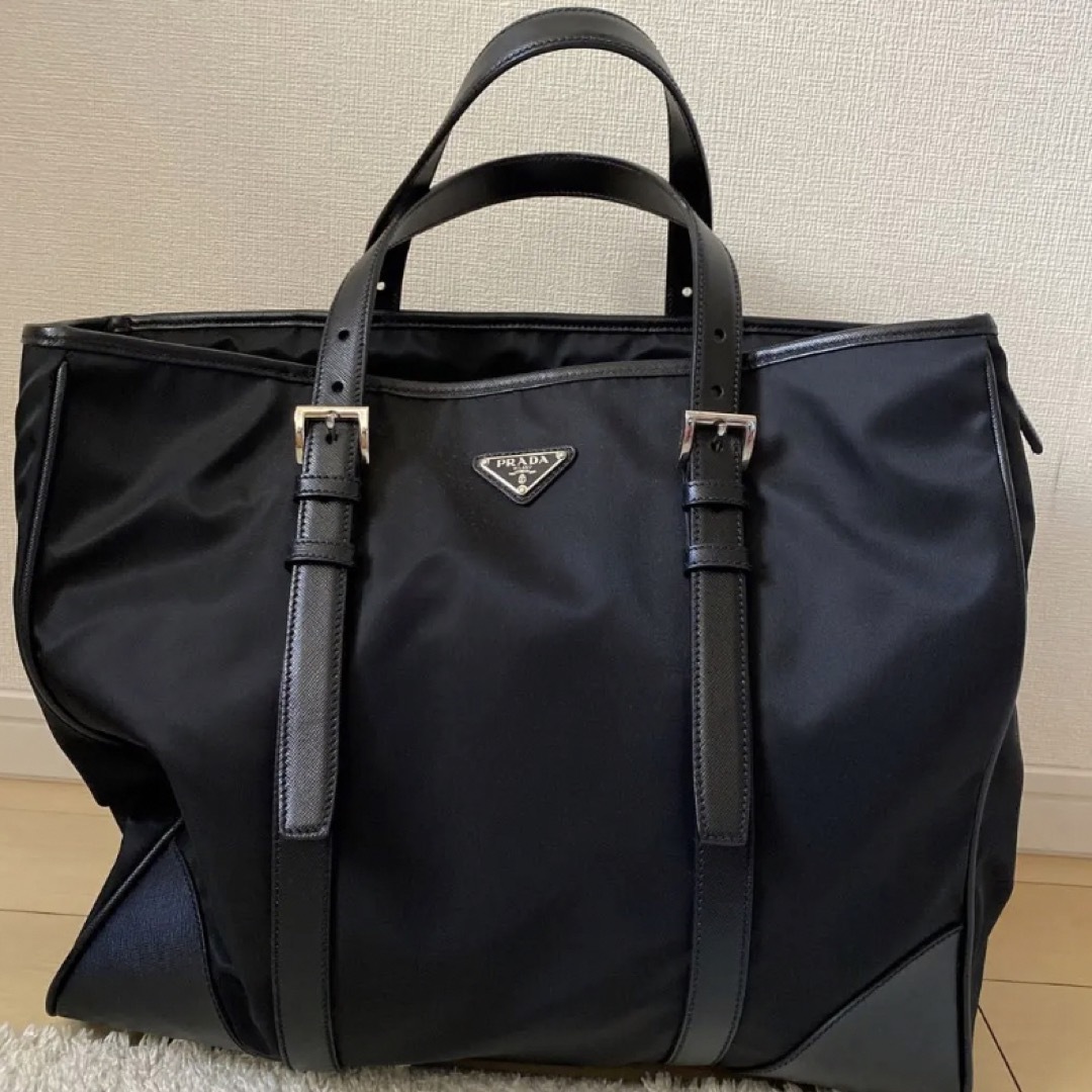 PRADA - プラダ PRADA トートバッグ レディース メンズ 黒の通販 by