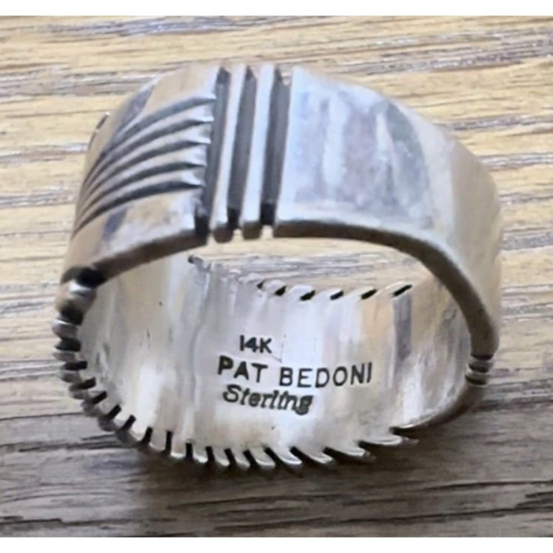 Pat Bedonie(パットベドニー)作 14kサンバースト スターリング
