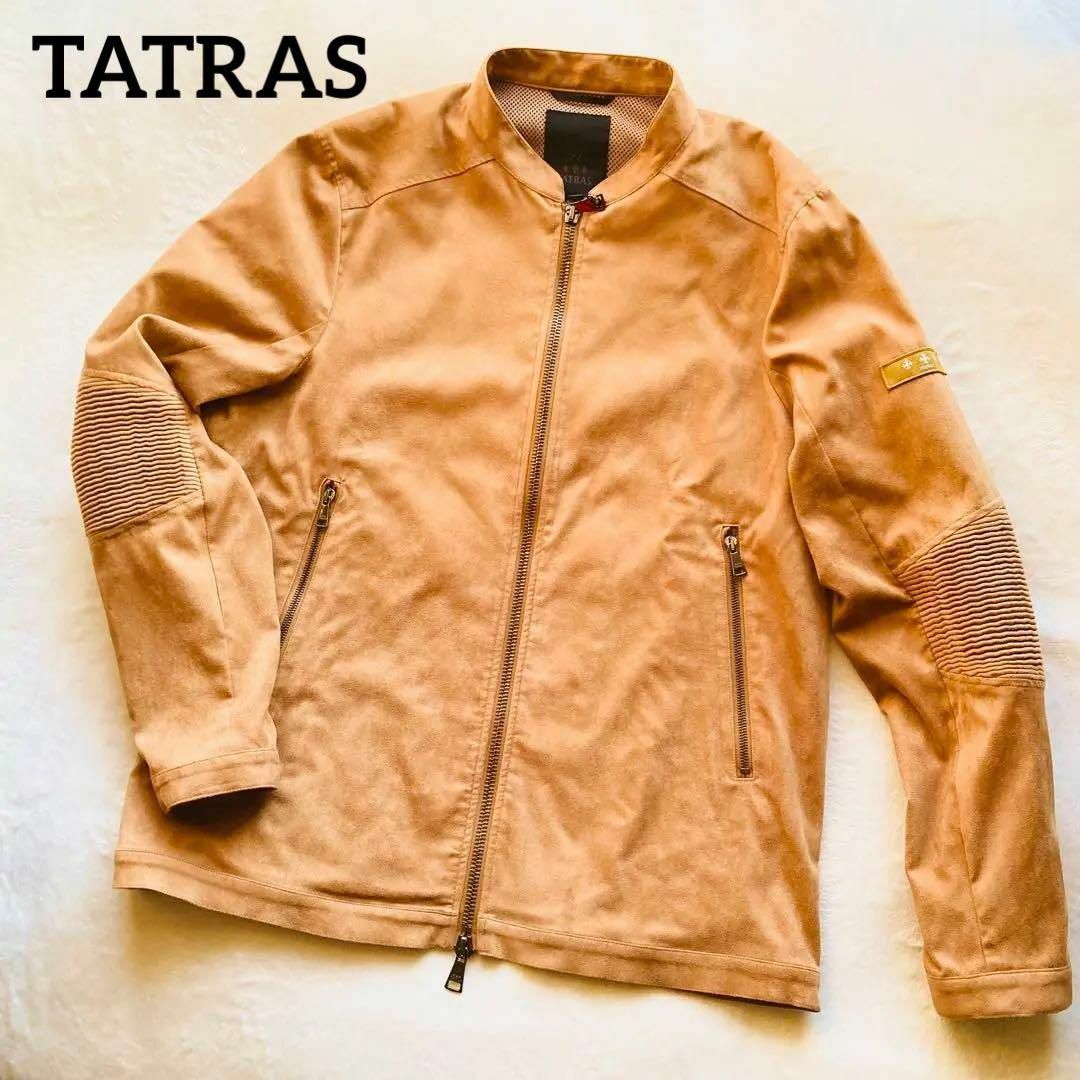 【希少:定価7万】TATRAS スエード　ブルゾン　Rライン　MA-1