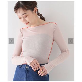 エディットフォールル(EDIT.FOR LULU)のbaserange ベースレンジ vein long sleevetee (カットソー(長袖/七分))