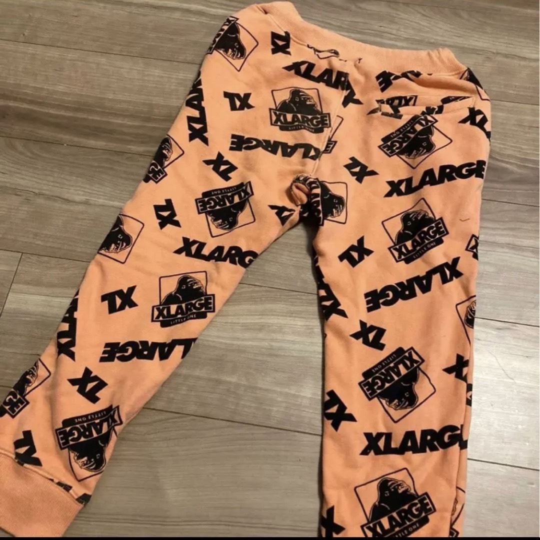 XLARGE KIDS - X-large ラージ ロゴ入り スウェットパンツ 130の通販