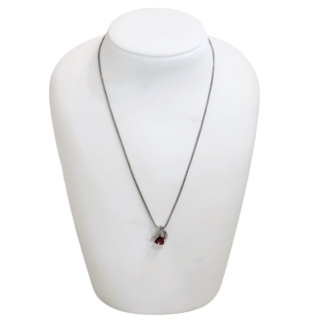TASAKI - タサキ TASAKI Pt900/850トルマリン/ダイヤネックレス Pt900