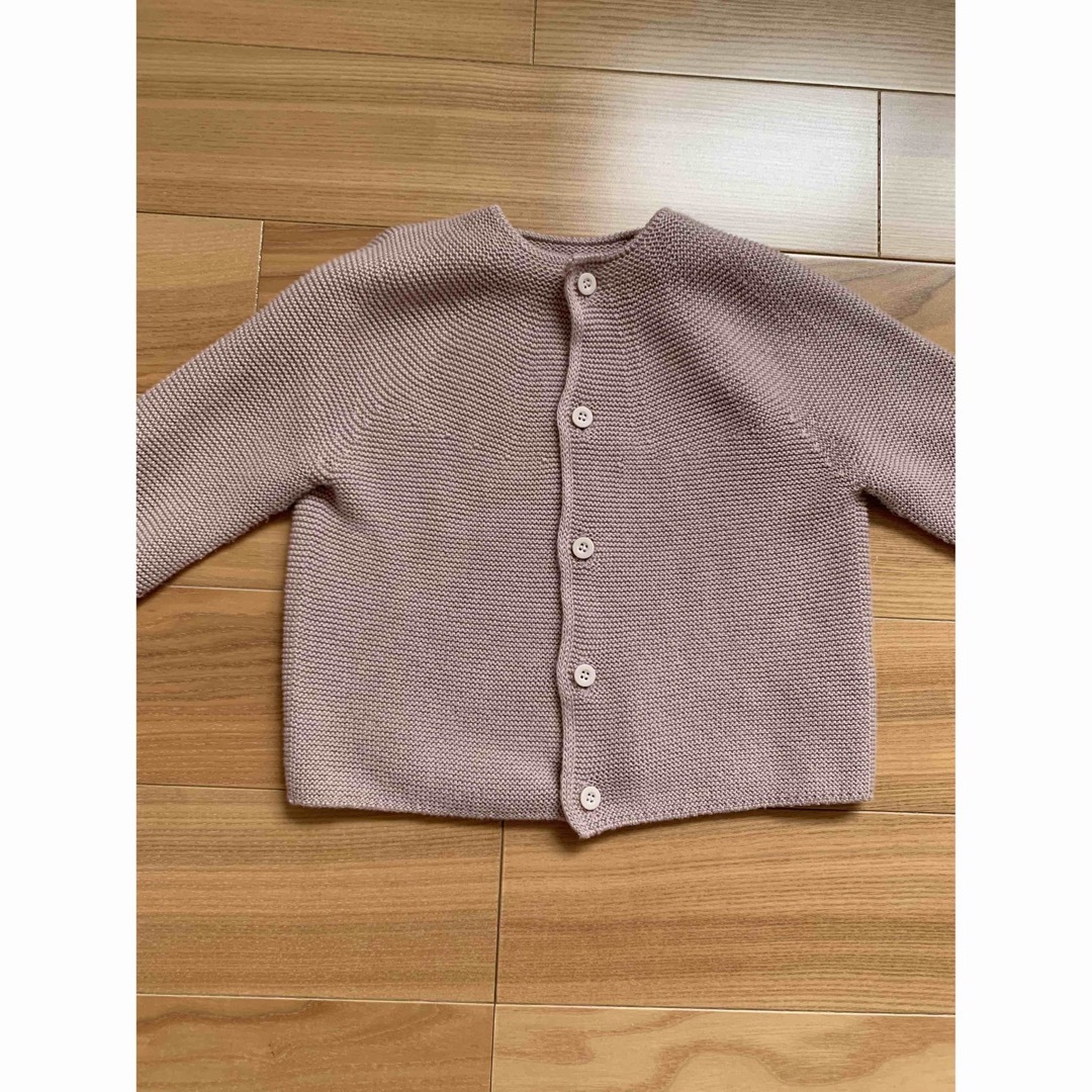 MARLMARL(マールマール)のMARLMARL カーディガン　ピンク キッズ/ベビー/マタニティのキッズ服女の子用(90cm~)(カーディガン)の商品写真