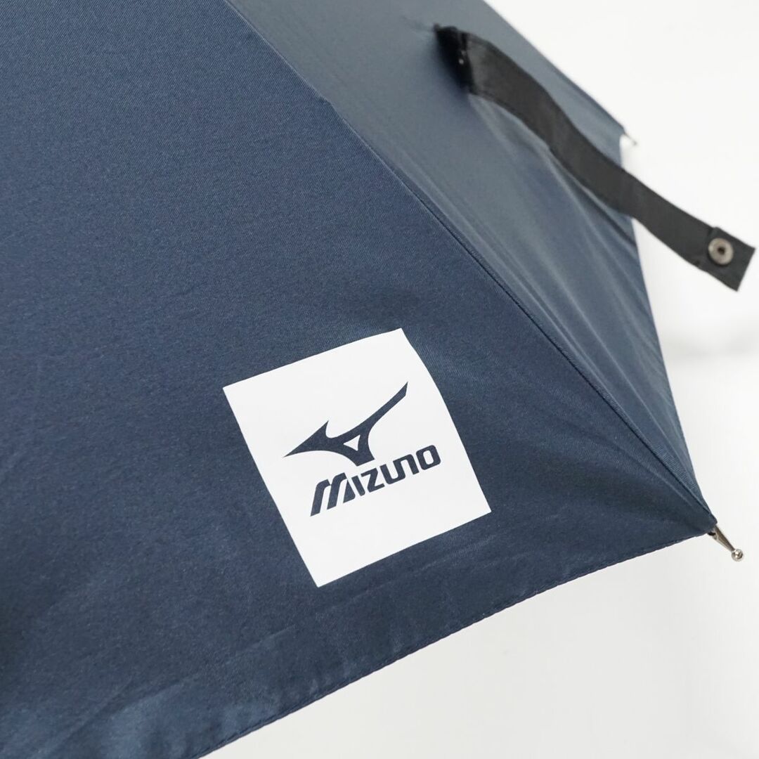 MIZUNO(ミズノ)の晴雨兼用傘 MIZUNO ミズノ USED美品 日傘 遮光 UV ネイビー ジャンプ 65cm KR A0160 メンズのファッション小物(傘)の商品写真