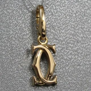 カルティエ Cartier チャーム ペンダントトップ ラウンド オープンクロス プレート トリニティ スリーカラー K18PG K18WG K18YG