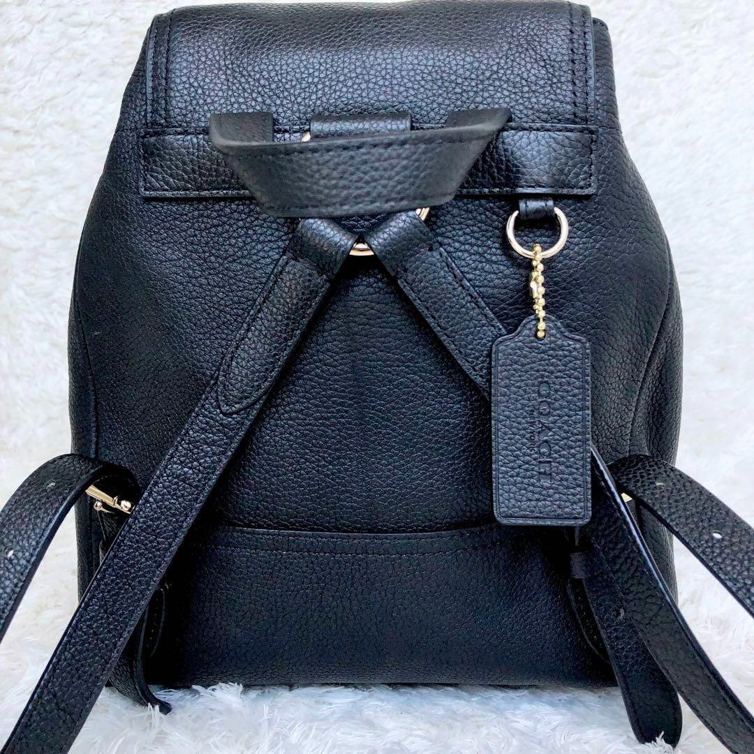 極美品！ コーチ COACH ブラック ミニリュック 黒