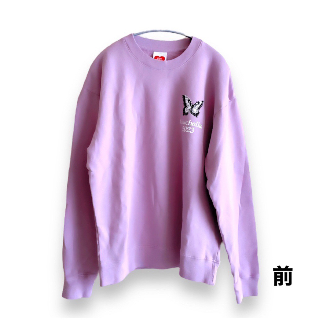 GIRLS DON'T CRY Crewneck purple L